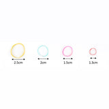 Maxbell 3000 Pieces Elastic Hair Bands Hair Rubber Bands for Wedding Hairstyle