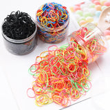 Maxbell 3000 Pieces Elastic Hair Bands Hair Rubber Bands for Wedding Hairstyle