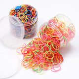 Maxbell 3000 Pieces Elastic Hair Bands Hair Rubber Bands for Wedding Hairstyle
