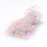Maxbell 3000 Pieces Elastic Hair Bands Hair Rubber Bands for Wedding Hairstyle