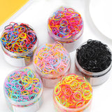 Maxbell 3000 Pieces Elastic Hair Bands Hair Rubber Bands for Wedding Hairstyle
