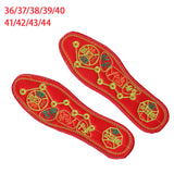 Maxbell Chinese Red Insole Feng Shui Replacement Good Luck Insoles for Climbing 36