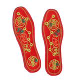 Maxbell Chinese Red Insole Feng Shui Replacement Good Luck Insoles for Climbing 36