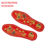 Maxbell Chinese Red Insole Feng Shui Replacement Good Luck Insoles for Climbing 36