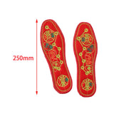 Maxbell Chinese Red Insole Feng Shui Replacement Good Luck Insoles for Climbing 40