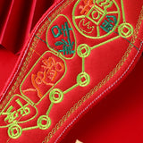 Maxbell Chinese Red Insole Feng Shui Replacement Good Luck Insoles for Climbing 41