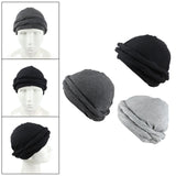 Maxbell Stretch Beanie Cap Headscarf Baggy Skull Hat Sleeping Hat Sports Cycling Cap Black