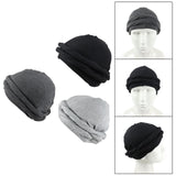 Maxbell Stretch Beanie Cap Headscarf Baggy Skull Hat Sleeping Hat Sports Cycling Cap Black