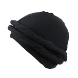 Maxbell Stretch Beanie Cap Headscarf Baggy Skull Hat Sleeping Hat Sports Cycling Cap Black