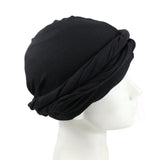 Maxbell Stretch Beanie Cap Headscarf Baggy Skull Hat Sleeping Hat Sports Cycling Cap Black