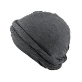 Maxbell Stretch Beanie Cap Headscarf Baggy Skull Hat Sleeping Hat Sports Cycling Cap Grey