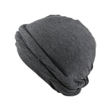 Maxbell Stretch Beanie Cap Headscarf Baggy Skull Hat Sleeping Hat Sports Cycling Cap Grey