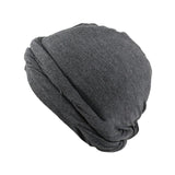 Maxbell Stretch Beanie Cap Headscarf Baggy Skull Hat Sleeping Hat Sports Cycling Cap Grey