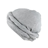 Maxbell Stretch Beanie Cap Headscarf Baggy Skull Hat Sleeping Hat Sports Cycling Cap Light Grey