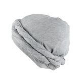 Maxbell Stretch Beanie Cap Headscarf Baggy Skull Hat Sleeping Hat Sports Cycling Cap Light Grey