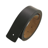Maxbell 47inch PU Leather Men Belts Costume Accessories for DIY Craft Projects Gifts Black