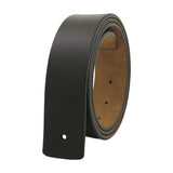Maxbell 47inch PU Leather Men Belts Costume Accessories for DIY Craft Projects Gifts Black