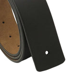 Maxbell 47inch PU Leather Men Belts Costume Accessories for DIY Craft Projects Gifts Black