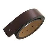 Maxbell 47inch PU Leather Men Belts Costume Accessories for DIY Craft Projects Gifts Brown
