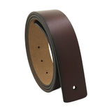 Maxbell 47inch PU Leather Men Belts Costume Accessories for DIY Craft Projects Gifts Brown