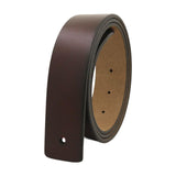 Maxbell 47inch PU Leather Men Belts Costume Accessories for DIY Craft Projects Gifts Brown