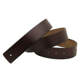 Maxbell 47inch PU Leather Men Belts Costume Accessories for DIY Craft Projects Gifts Brown