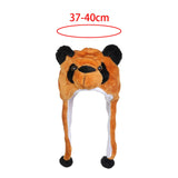 Maxbell Cute Plush Animal Hat Headgear Winter Warm Halloween Stuffed Toy Beanie Bear