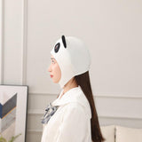 Maxbell Cute Short Plush Panda Hat Funny Novelty Hood for Cosplay Party Dress up