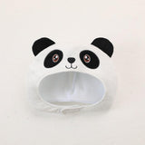 Maxbell Cute Short Plush Panda Hat Funny Novelty Hood for Cosplay Party Dress up