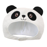 Maxbell Cute Short Plush Panda Hat Funny Novelty Hood for Cosplay Party Dress up