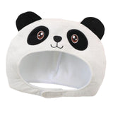 Maxbell Cute Short Plush Panda Hat Funny Novelty Hood for Cosplay Party Dress up