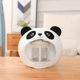 Maxbell Cute Short Plush Panda Hat Funny Novelty Hood for Cosplay Party Dress up