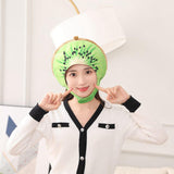 Maxbell Women Men Headwear Plush Fruit Hat for Halloween Carnival Birthday