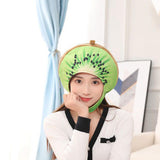 Maxbell Women Men Headwear Plush Fruit Hat for Halloween Carnival Birthday