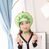 Maxbell Women Men Headwear Plush Fruit Hat for Halloween Carnival Birthday