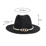 Maxbell Fashion Fedora Hat Cowgirl Trilby Hat Jazz Hat Performance Supplies Party Black and Multicolor