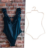 Maxbell Body Shape Swimwear Swimsuit Hanger for Kids Dress Holder Unisex Coat Rack