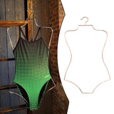 Maxbell Body Shape Swimwear Swimsuit Hanger for Kids Dress Holder Unisex Coat Rack