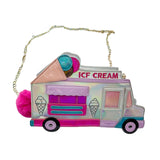 Maxbell Ice Cream Car Shaped Shoulder Bag Shopping Bag Cosplay Satchels Chain Bags
