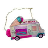 Maxbell Ice Cream Car Shaped Shoulder Bag Shopping Bag Cosplay Satchels Chain Bags