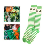 Maxbell Striped Stockings Popular ST Patricks Day Fashion for Cosplay Costume Girl 2 Clover