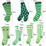 Maxbell Striped Stockings Popular ST Patricks Day Fashion for Cosplay Costume Girl 2 Clover