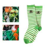 Maxbell Striped Stockings Popular ST Patricks Day Fashion for Cosplay Costume Girl 1 Clover