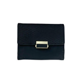 Maxbell Pocket wallet Practical Convenience with 11 Card Slots Storage Travel Black