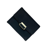 Maxbell Pocket wallet Practical Convenience with 11 Card Slots Storage Travel Black