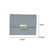 Maxbell Pocket wallet Practical Convenience with 11 Card Slots Storage Travel Blue