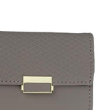 Maxbell Pocket wallet Practical Convenience with 11 Card Slots Storage Travel Grey