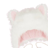 Maxbell Cat Plush Hat Unisex Cute Portable fashion Funny for New Year Outdoor Pink