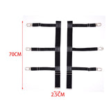 Maxbell 2Pcs Professional Leg Garters Suspenders Shirt Stay for Adults Unisex
