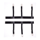 Maxbell 2Pcs Professional Leg Garters Suspenders Shirt Stay for Adults Unisex